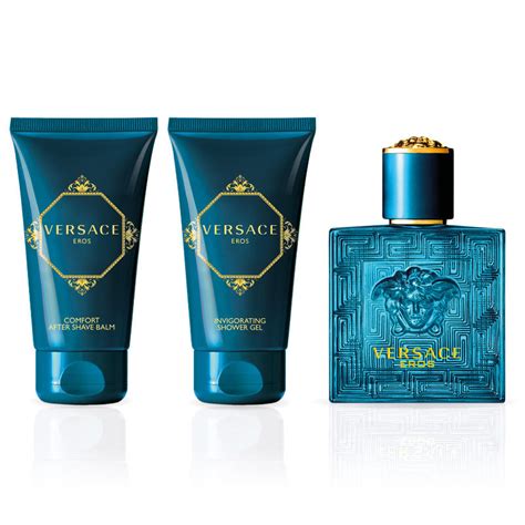 versace eros 2 piece gift set|versace eros 50ml gift set.